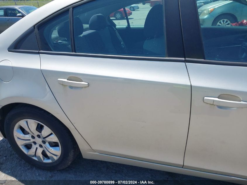 2013 Chevrolet Cruze Ls Auto VIN: 1G1PA5SH8D7142291 Lot: 39780899