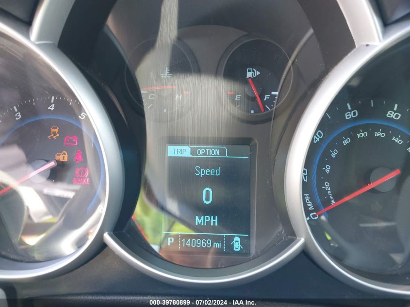 2013 Chevrolet Cruze Ls Auto VIN: 1G1PA5SH8D7142291 Lot: 39780899