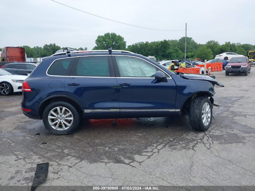 2014 Volkswagen Touareg Tdi Sport VIN: WVGEP9BP7ED007104 Lot: 39780905