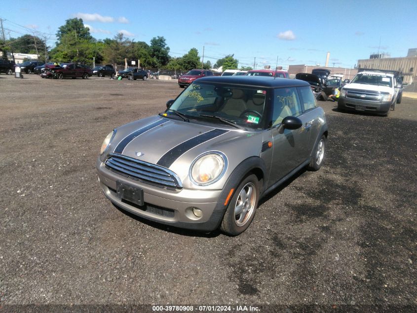 WMWMF33508TU67872 | 2008 MINI COOPER