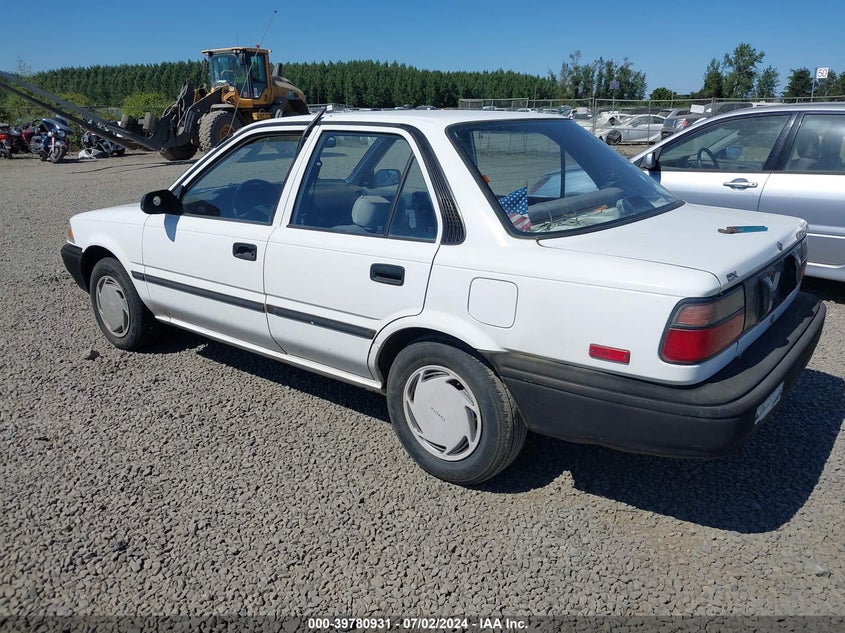 1989 Toyota Corolla Dlx VIN: JT2AE92E5K3187037 Lot: 39780931