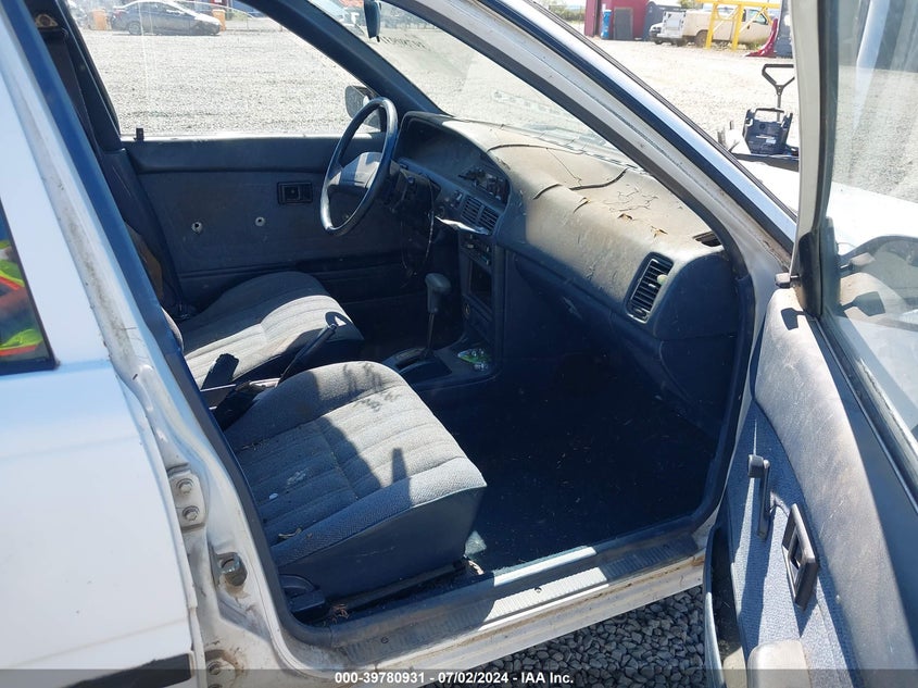 1989 Toyota Corolla Dlx VIN: JT2AE92E5K3187037 Lot: 39780931