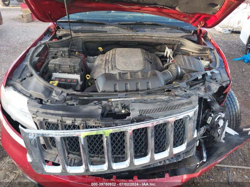 2011 Jeep Grand Cherokee Overland VIN: 1J4RR6GT8BC589245 Lot: 39780932