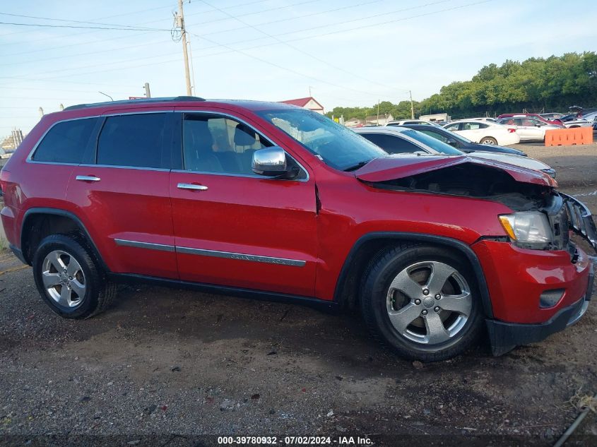 2011 Jeep Grand Cherokee Overland VIN: 1J4RR6GT8BC589245 Lot: 39780932