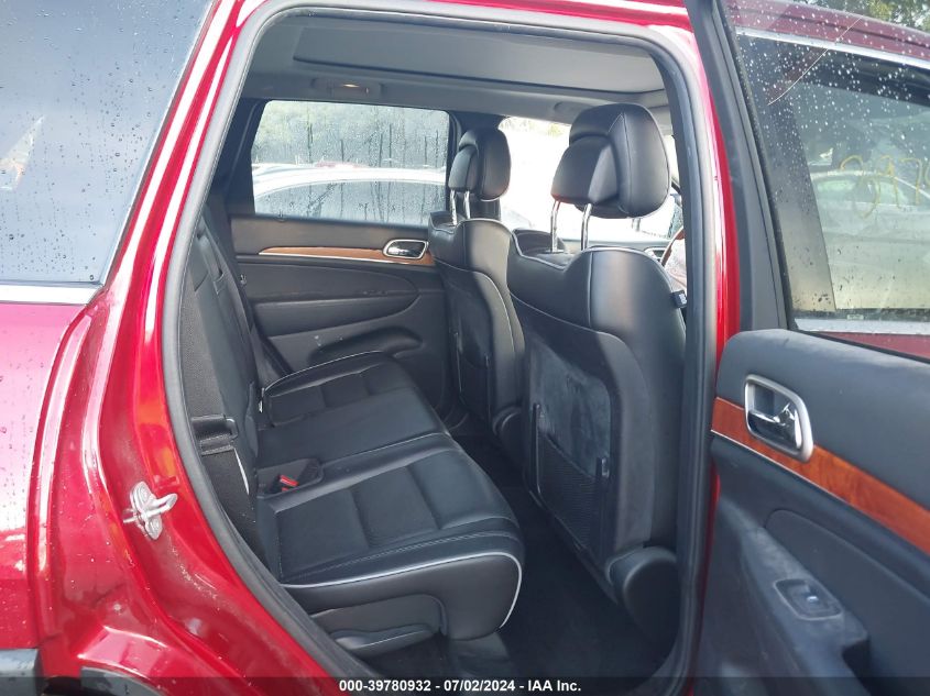 2011 Jeep Grand Cherokee Overland VIN: 1J4RR6GT8BC589245 Lot: 39780932