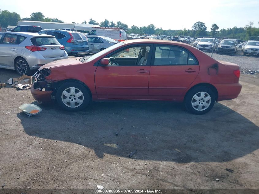 2005 Toyota Corolla Le VIN: 1NXBR32E05Z438442 Lot: 39780935