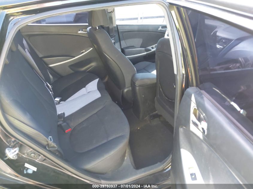 2013 Hyundai Accent Se VIN: KMHCU5AEXDU085982 Lot: 39780937