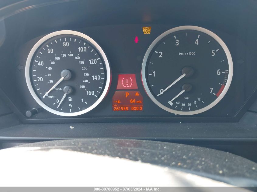 2004 BMW 530I VIN: WBANA73524B813334 Lot: 39780952