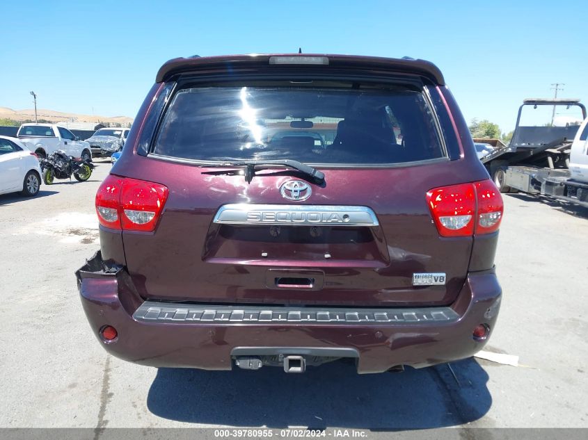 2017 Toyota Sequoia Platinum VIN: 5TDDY5G12HS149833 Lot: 39780955