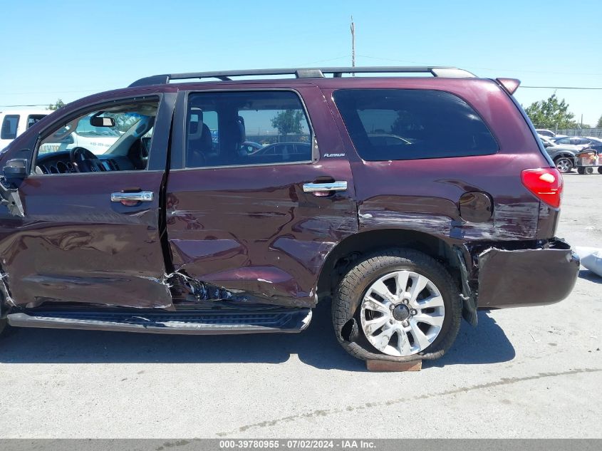 2017 Toyota Sequoia Platinum VIN: 5TDDY5G12HS149833 Lot: 39780955