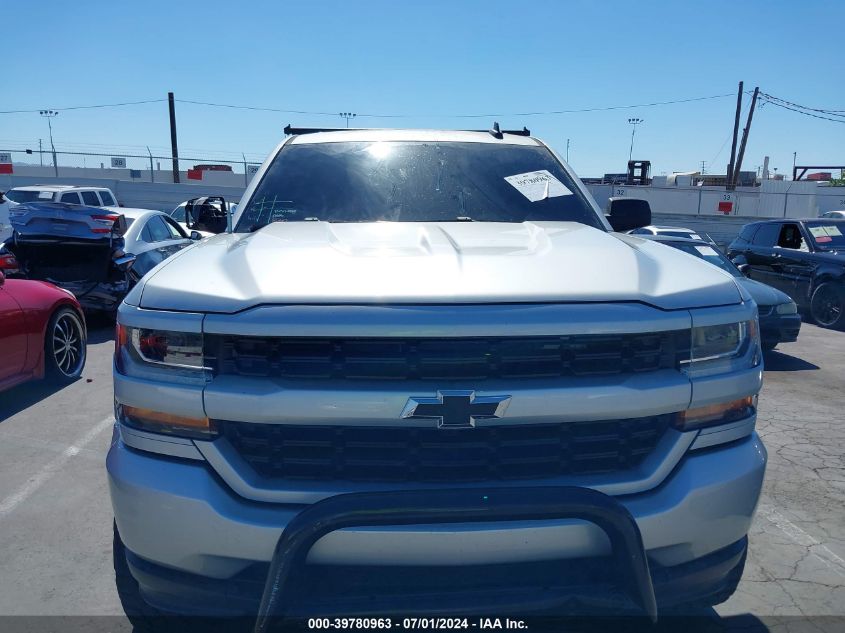 2018 Chevrolet Silverado 1500 Custom VIN: 1GCVKPEC9JZ343706 Lot: 40725930