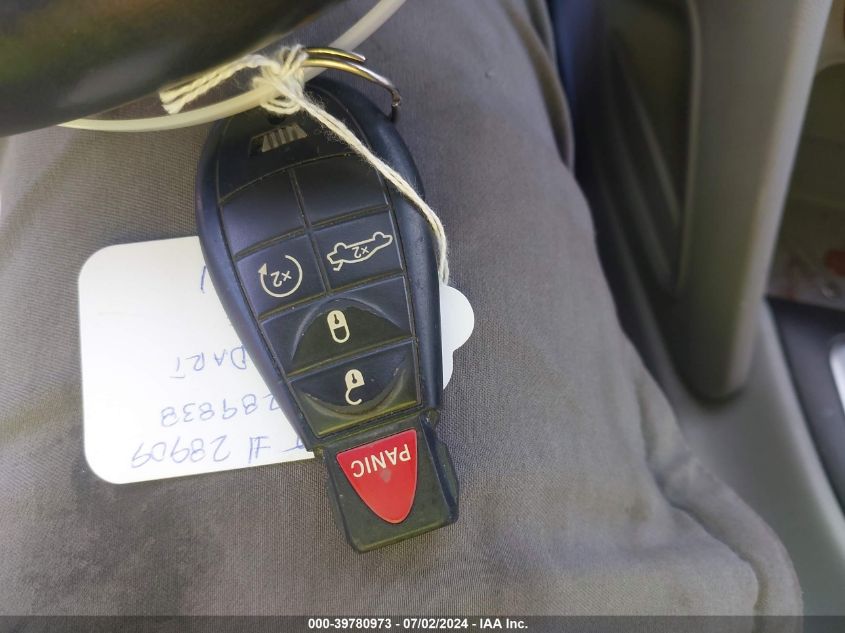 2013 Dodge Dart Sxt VIN: 1C3CDFBA1DD289838 Lot: 39780973