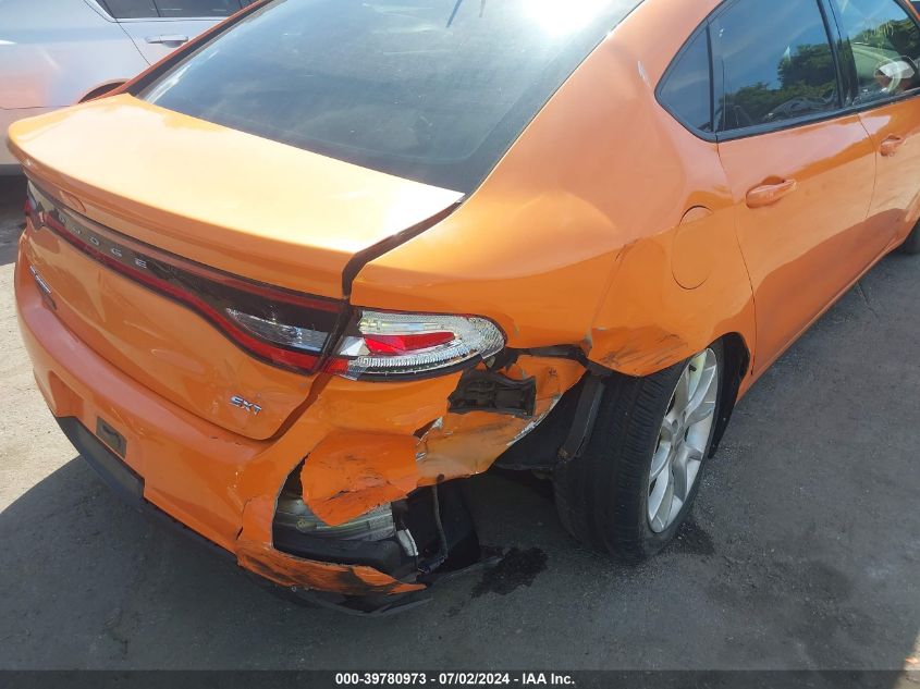 2013 Dodge Dart Sxt VIN: 1C3CDFBA1DD289838 Lot: 39780973