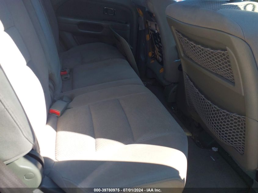 2006 Honda Pilot Ex VIN: 2HKYF184X6H523553 Lot: 39780975