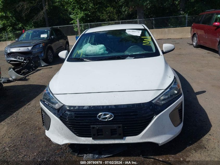 2019 Hyundai Ioniq Hybrid Blue VIN: KMHC65LC5KU173812 Lot: 39780978