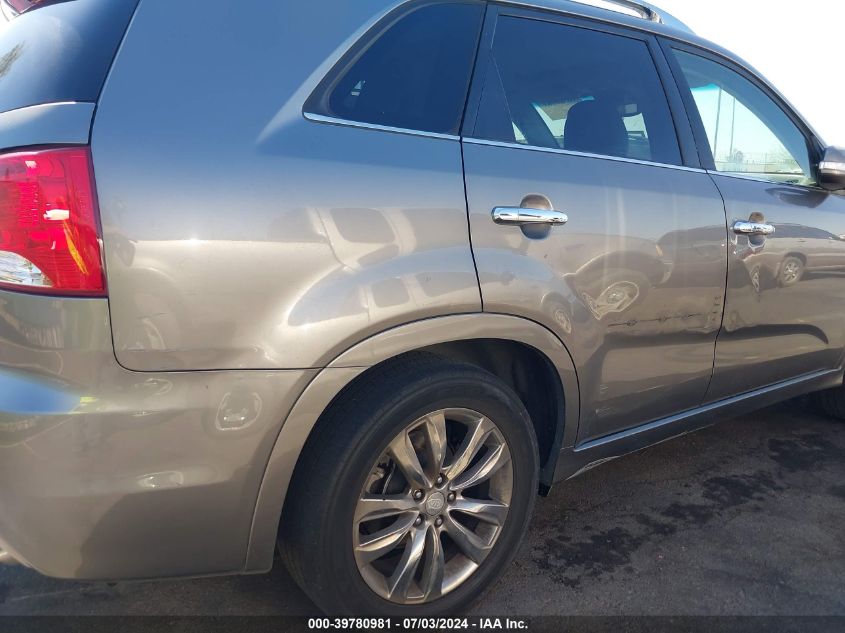 2013 Kia Sorento Sx VIN: 5XYKW4A22DG389478 Lot: 39780981