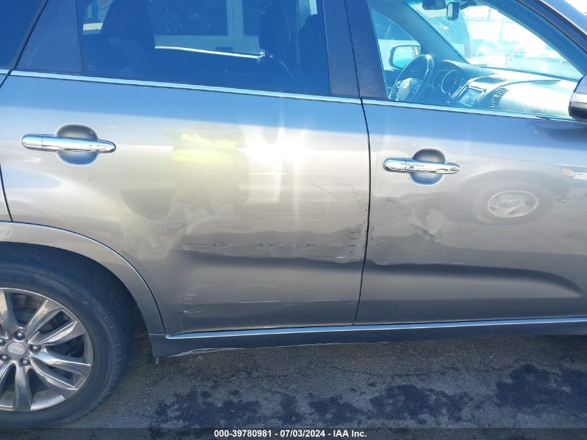 2013 Kia Sorento Sx VIN: 5XYKW4A22DG389478 Lot: 39780981