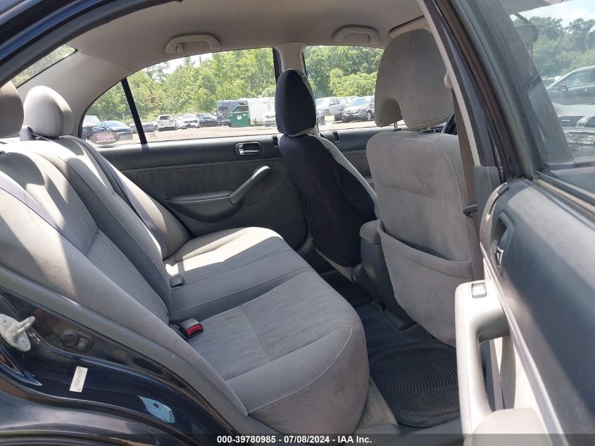 2004 Honda Civic Lx VIN: 2HGES16554H533909 Lot: 39780985