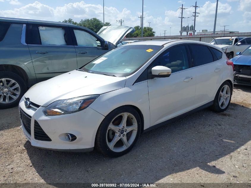 2012 Ford Focus Titanium VIN: 1FAHP3N27CL333878 Lot: 39780992