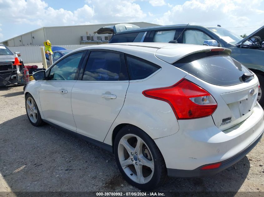 2012 Ford Focus Titanium VIN: 1FAHP3N27CL333878 Lot: 39780992