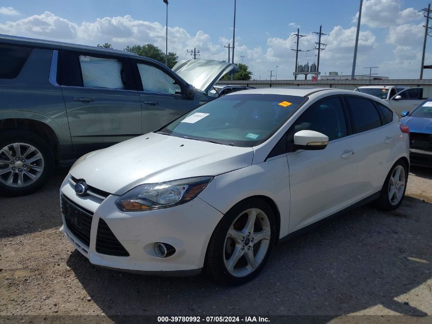 2012 Ford Focus Titanium VIN: 1FAHP3N27CL333878 Lot: 39780992