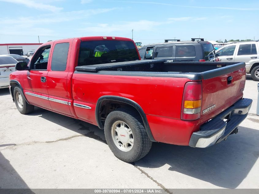 2002 GMC Sierra 1500 Sle VIN: 2GTEC19V721361685 Lot: 40673448