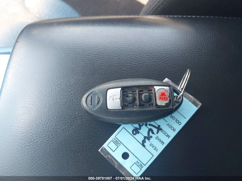 2013 Nissan Murano Sv VIN: JN8AZ1MWXDW316947 Lot: 39781007