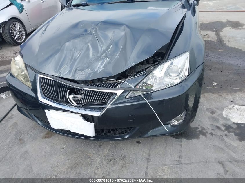 2006 Lexus Is 250 VIN: JTHBK262762021558 Lot: 39781015