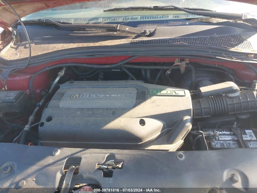 2002 Acura Mdx Touring VIN: 2HNYD18682H500891 Lot: 39781016