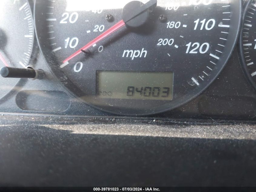 2003 Mazda Mpv Es/Lx/Lx-Sv VIN: JM3LW28A030356691 Lot: 39781023