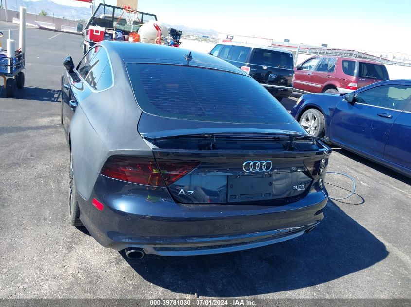 2012 Audi A7 Premium VIN: WAU3GAFC6CN128800 Lot: 39781030