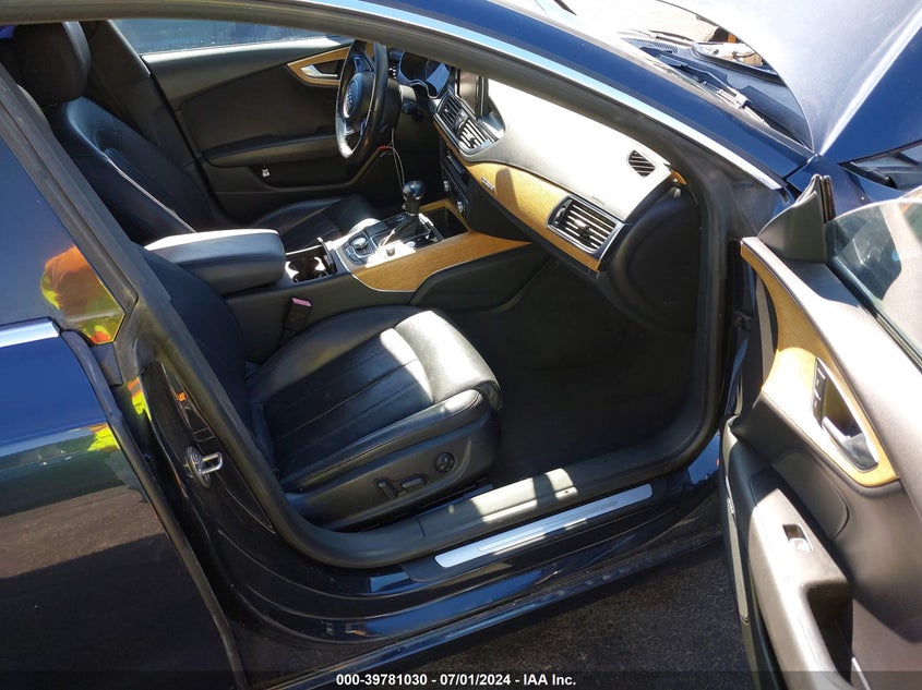 2012 Audi A7 Premium VIN: WAU3GAFC6CN128800 Lot: 39781030