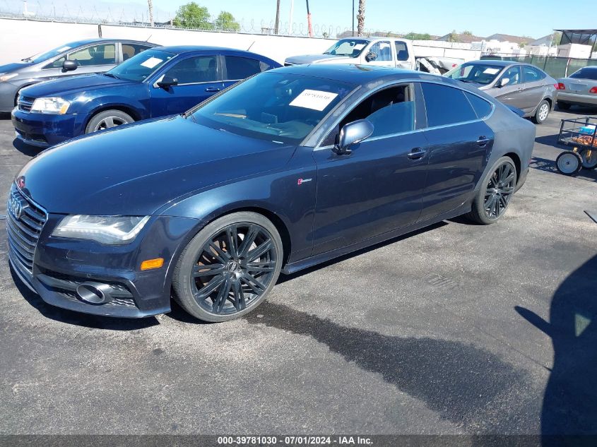 2012 Audi A7 Premium VIN: WAU3GAFC6CN128800 Lot: 39781030