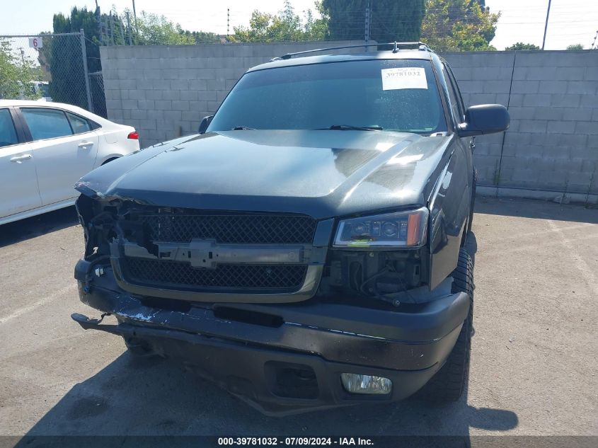 2006 Chevrolet Avalanche 1500 Z66 VIN: 3GNEC12Z76G133543 Lot: 39781032