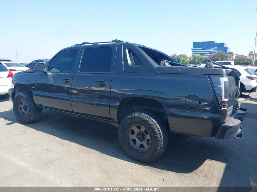 2006 Chevrolet Avalanche 1500 Z66 VIN: 3GNEC12Z76G133543 Lot: 39781032