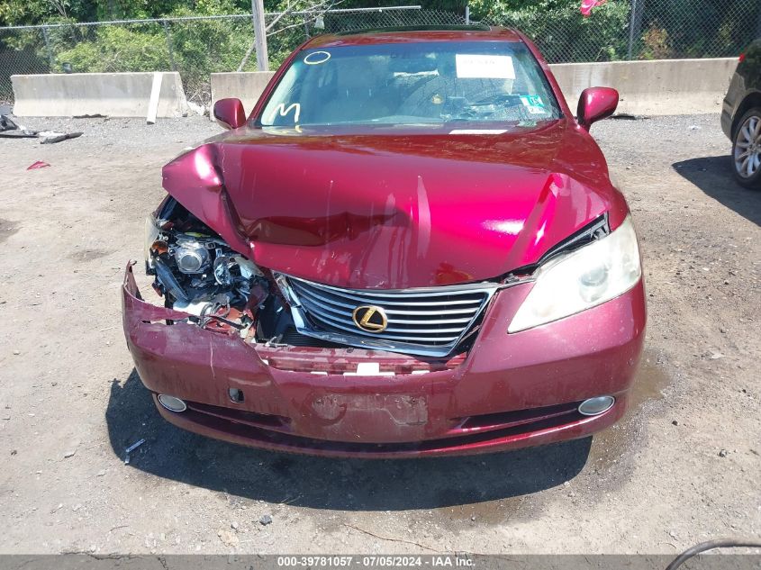 2007 Lexus Es 350 VIN: JTHBJ46G472089425 Lot: 39781057