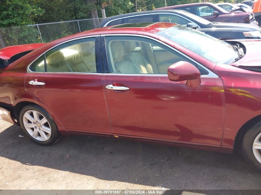2007 Lexus Es 350 VIN: JTHBJ46G472089425 Lot: 39781057