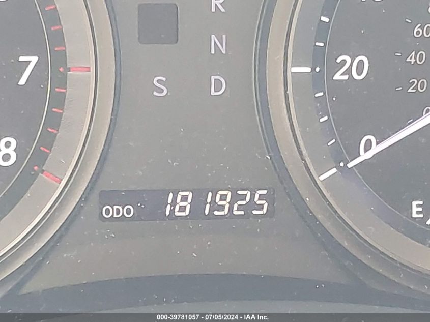 2007 Lexus Es 350 VIN: JTHBJ46G472089425 Lot: 39781057