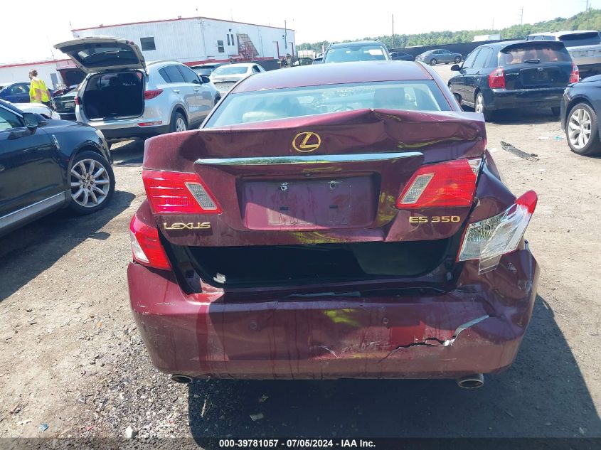 2007 Lexus Es 350 VIN: JTHBJ46G472089425 Lot: 39781057