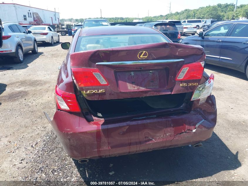 2007 Lexus Es 350 VIN: JTHBJ46G472089425 Lot: 39781057