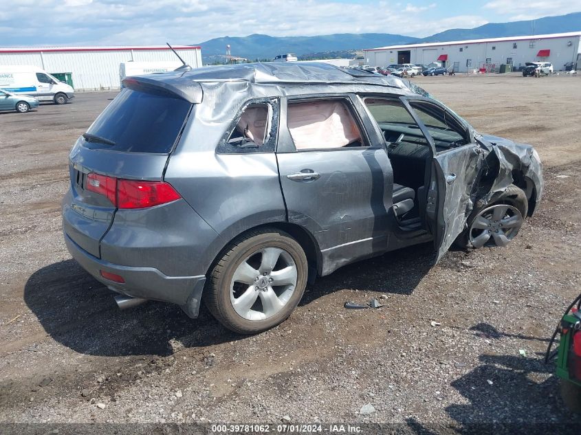 2008 Acura Rdx VIN: 5J8TB18558A016389 Lot: 39781062