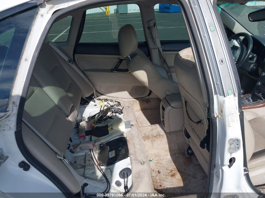 2008 Subaru Legacy 2.5Gt Limited VIN: 4S3BL676486217654 Lot: 39781066