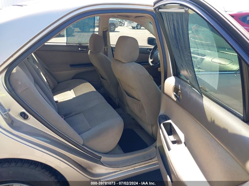 2005 Toyota Camry Le VIN: 4T1BE30K25U551037 Lot: 39781073