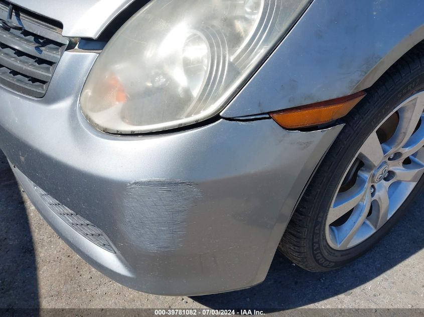 2005 Infiniti G35 VIN: JNKCV51E95M204199 Lot: 39781082