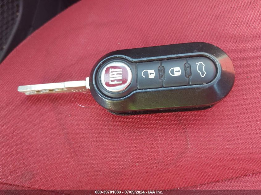 2015 Fiat 500 Pop VIN: 3C3CFFAR5FT507648 Lot: 39781083