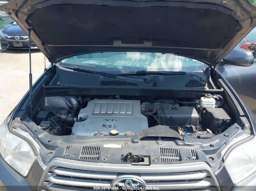 2010 Toyota Highlander Base V6 VIN: 5TDZK3EHXAS014083 Lot: 39781096