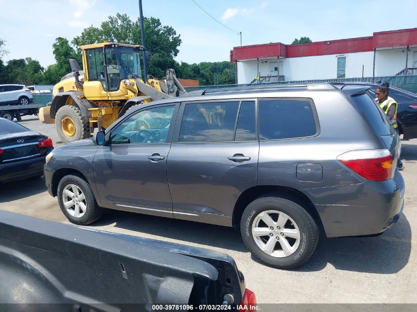 2010 Toyota Highlander Base V6 VIN: 5TDZK3EHXAS014083 Lot: 39781096
