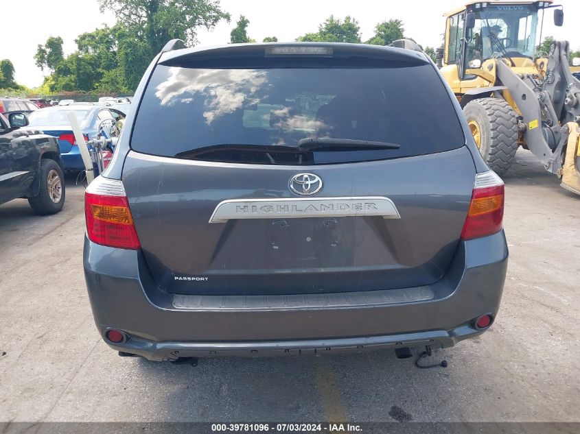 2010 Toyota Highlander Base V6 VIN: 5TDZK3EHXAS014083 Lot: 39781096