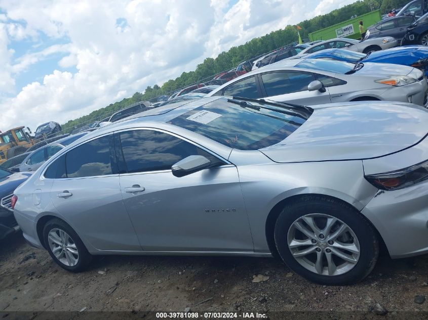 2018 Chevrolet Malibu Lt VIN: 1G1ZD5STXJF155095 Lot: 39781098