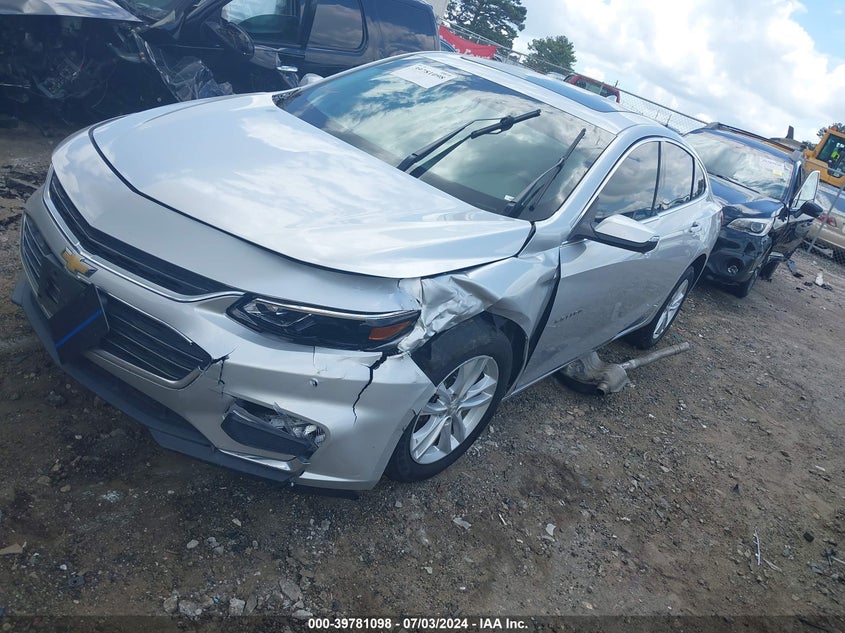 2018 CHEVROLET MALIBU LT - 1G1ZD5STXJF155095